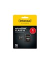 Intenso Micro SDXC 4GB C10, 40MB/s, SD-Adapter (3413450)