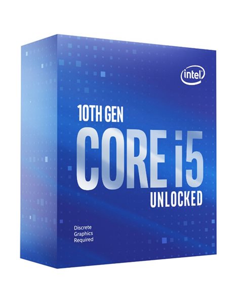 Intel Core i5-10600KF, 12MB Cache, 4.10 GHz (Up To 4.80 GHz), 6-Core, Socket 1200, Box (BX8070110600KF)