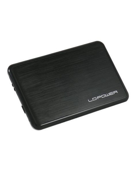 LC-Power External USB 2.0 Enclosure For 2.5-Inch SATA HDD, Black (LC-PRO-25BUB)