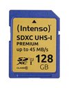 Intenso Premium SDHC 128GB C10, 45MB/S (3421491)