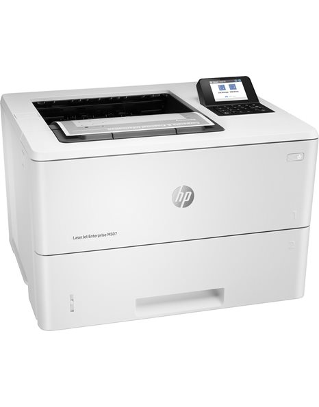 HP LaserJet Enterprise M507dn, A4 Mono Laser Printer, 1200x1200 Dpi, 43ppm, USB, LAN (1PV87A)
