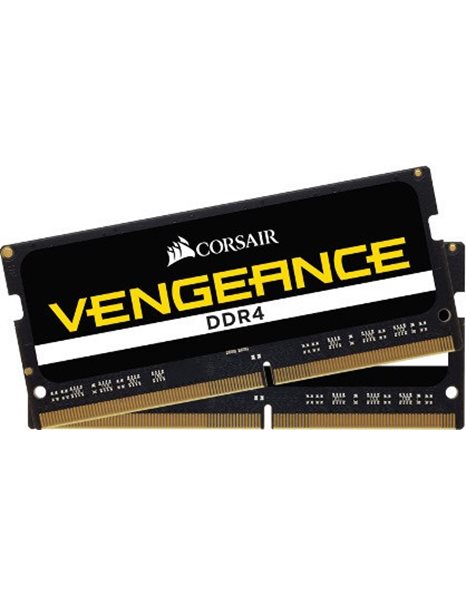 Corsair Vengeance 16GB Kit (2x8GB) 3200MHz DDR4 SODIMM CL22 1.2V, Black (CMSX16GX4M2A3200C22)