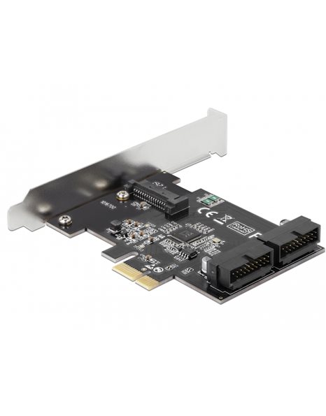 Delock PCI Express Card to 2 x internal USB 3.0 Pin Header (90387)