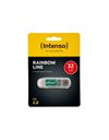 Intenso Rainbow Line 32 GB USB2.0 Flash Drive, Transparent (3502480)