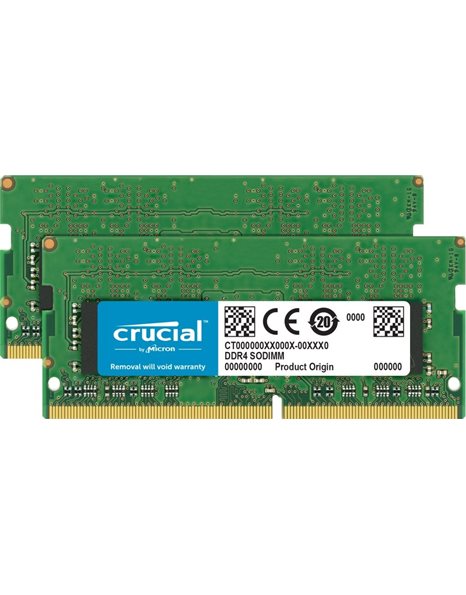 Crucial 32GB 3200MHz SODIMM DDR4 CL22 1.2V (CT32G4SFD832A)