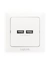 LogiLink 2-port USB wall outlet (PA0163)