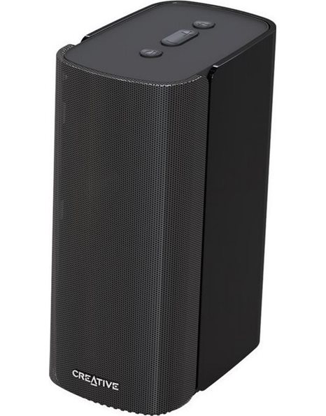 Creative T100 Compact Hi-Fi 2.0 Desktop Speakers, Black (51MF1690AA000)