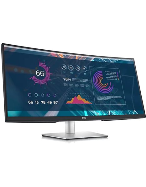 Dell  P3421W 34-Inch IPS Curved Monitor, 3440x1440, 21:9, 8ms, USB-C, HDMI, DP (P3421W)
