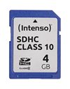 Intenso SDHC 4GB Intenso C10, 40MB/s (3411450)