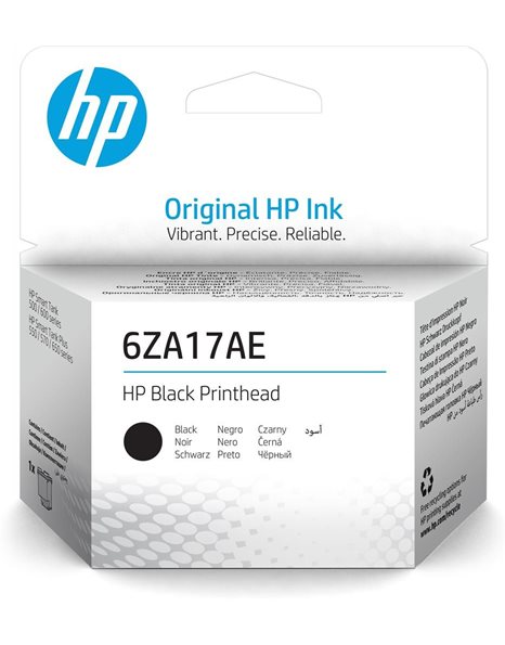 HP 6ZA17AE Printhead Thermal Inkjet Black (6ZA17AE)
