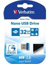 Verbatim Store N Stay Nano 32GB USB 3.2 Flash Drive, Blue (98710)