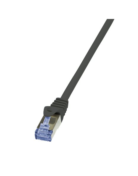 LogiLink Patch Cable with Cat.7 raw cable, black 50m (CQ4143S)
