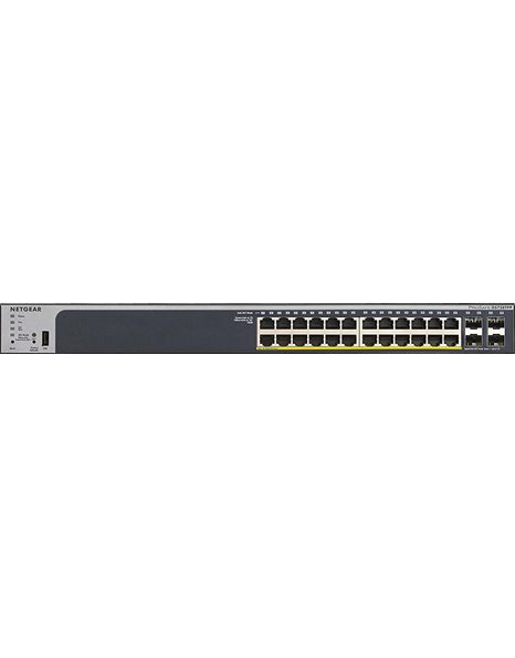 Netgear GS728TPP-200  Smart Pro 24xGbE PoE+ 4xSFP Switch (GS728TPP-200EUS)