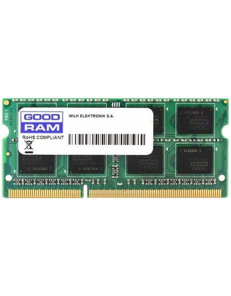 GoodRAM 4GB 2400MHz SODIMM DDR4 CL17 1.2V (GR2400S464L17S/4G)