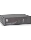 LevelOne FEP-0812W90 8-Port Fast Ethernet PoE Switch, 802.3at/af PoE, 4 PoE Outputs, 90W (FEP-0812W90)