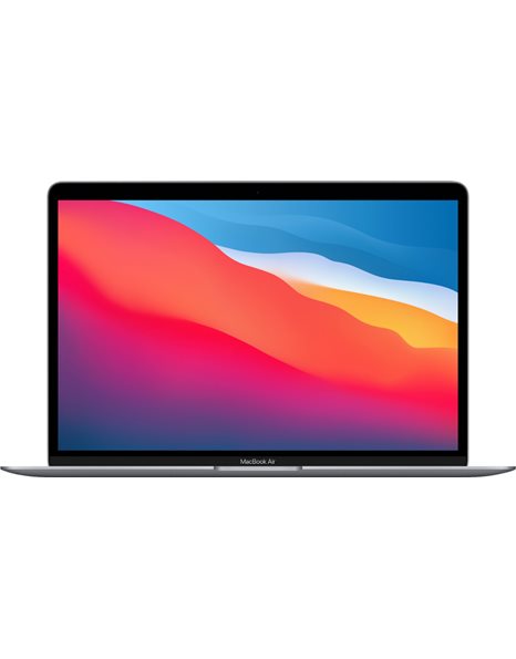 Apple Macbook Air, M1/13.3 Retina/8GB/256GB SSD/Webcam/Mac OS, Space Gray, US (2020)