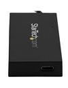 StarTech 4-Port USB 3.0 Hub, USB Type-A Hub with 1xUSB-C & 3xUSB-A Ports (SuperSpeed 5Gbps), USB 3.1 Gen 1 Adapter Hub, Black (HB30A3A1CFB)