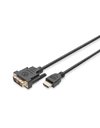 Digitus adapter cable  HDMI type A / DVI-D  2m (AK-330300-020-S)