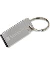 Verbatim Metal Executive 64GB USB 2.0 Flash Drive, Silver (98750)