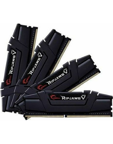 G.Skill Ripjaws V 128GB Kit (4x32GB) 3600MHz UDIMM DDR4 CL16 1.45V, Black  (F4-3600C16Q-128GVK)