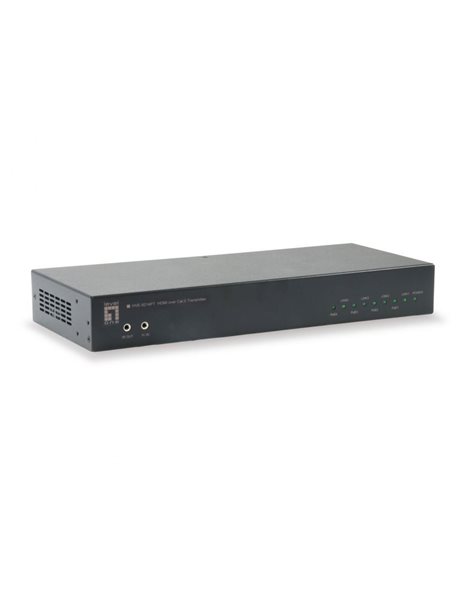 LevelOne HVE-9214PT 4-Port HDBaseT HDMI over Cat.5 PoE (HVE-9214PT)