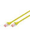 Digitus CAT 6 S/FTP Patch Cord, 0.5m, Yellow (DK-1644-005/Y)
