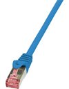 LogiLink Patch cable Cat.6 S/FTP, PIMF, PrimeLine, blue, 0.25m (CQ2016S)