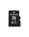 Intenso MicroSDHC 4GB I C4, 21MB/s, SD Adapter (3403450)