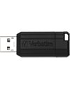 Verbatim PinStripe 32GB USB 2.0 Flash Drive, Black (49064)