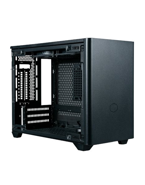 Cooler Master MASTERBOX NR200P, Mini Tower, Mini ITX, USB 3.2, No PSU, Tempered Glass, Black (MCB-NR200P-KGNN-S00)