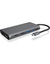 RaidSonic ICY BOX IB-DK4050-CPD USB Type-C DockingStation with triple video interface (IB-DK4050-CPD)