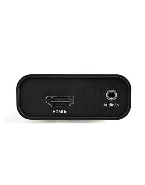 StarTech HDMI To USB Type-C Video Capture Device, 1080p, 60fps, Black/Silver (UVCHDCAP)