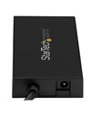 StarTech 4-Port USB 3.0 Hub, 1xUSB-C & 3xUSB-A (SuperSpeed 5Gbps), Portable USB 3.1/3.2 Gen 1 BC 1.2 Charging Hub with Power Adapter, Black (HB30A3A1CSFS)