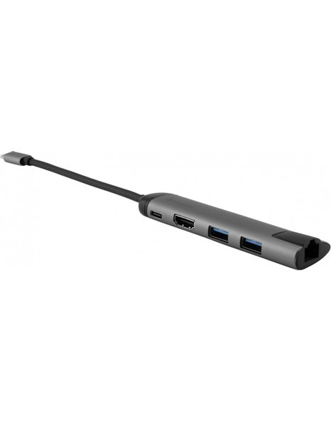 Verbatim USB-C Multiport Hub USB 3.0, HDMI, Gigabit Ethernet (49141)