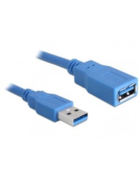 Delock Extension cable USB 3.0 Type-A male to USB 3.0 Type-A female 5 m blue (82541)