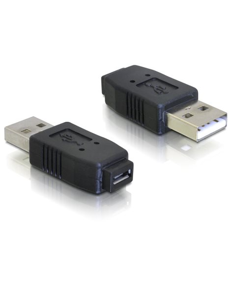 Delock Adapter USB micro-A+B female to USB2.0-A male (65029)