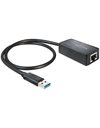 Delock Adapter USB 3.0 to Gigabit LAN 10/100/1000 Mb/s (62121)