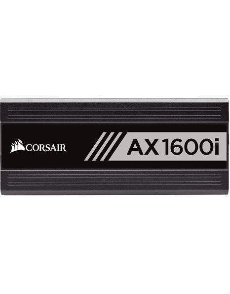 Corsair AX1600i Digital ATX Power Supply 1600W, 80 PLUS Titanium, 140 mm fan, Black  (CP-9020087-EU)