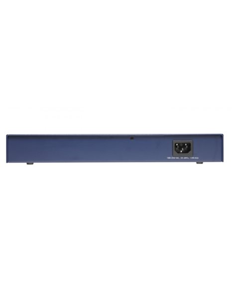 Netgear JGS516 v2 Gigabit Switch Unmanaged, 16-Ports RJ-45, 1000Mbps, Blue (JGS516-200EUS)
