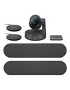 Logitech Rally Plus, Premium Ultra-HD ConferenceCam system with automatic camera control (960-001224)