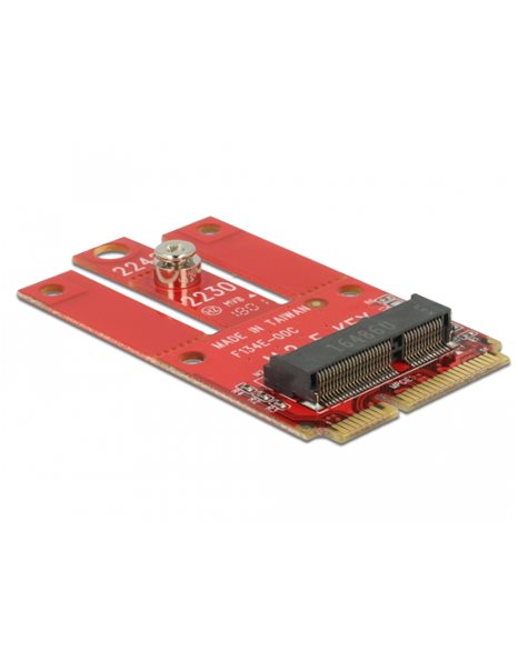 Delock Adapter Mini PCIe To M.2 Key E slot (63909)
