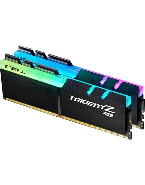 G.Skill Trident Z RGB 16GB Kit (2x8GB) 4000MHz UDIMM DDR4 CL18 1.35V, Black (F4-4000C18D-16GTZRB)