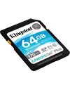 Kingston Canvas Go Plus SDXC 64GB Class 10 U3 V30  (SDG3/64GB)