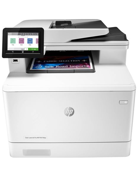 HP Color LaserJet Pro MFP M479fdw, A4 Color Multifunction Laser Printer (Print/Scan/Copy/Fax), 600x600 Dpi, 27ppm, Duplex, LAN, WiFi, USB (W1A80A)
