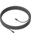 Logitech MeetUp 10m Mic Cable, Graphite (950-000005)