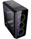 SuperCase Mars Series MAR01A Case, ATX, Transparent Tempered Glass Front Panel (B-752830949553)