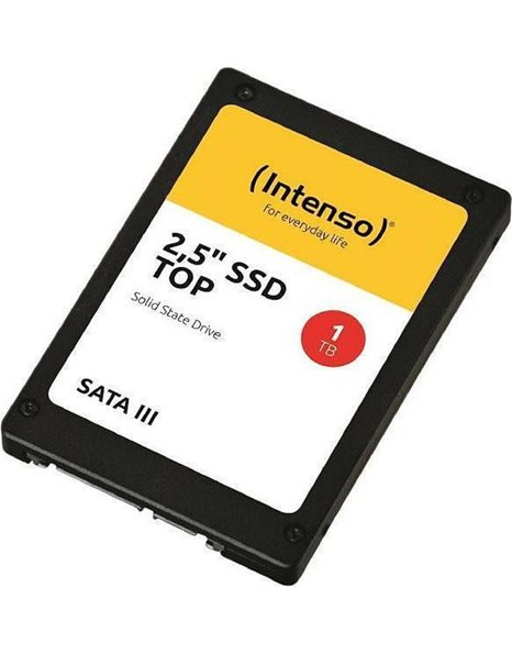 Intenso Top Performance 1TB SSD, 2.5-inch SATA, 520MBps (Read)/500MBps (Write) (3812460)