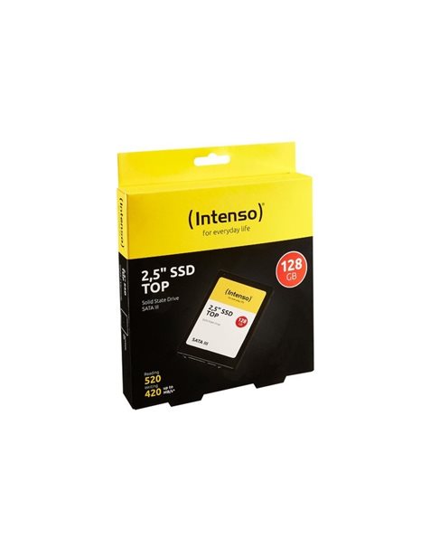Intenso Top 128GB SSD  2,5 inch, SATA3, 520MBps (Read)/ 500MBps (Write) (3812430)