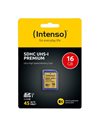 Intenso Premium SDHC 16GB C10, 45MB/S (3421470)