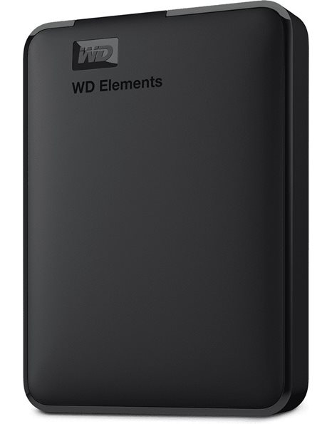 Western Digital Elements Desktop External HDD, 5TB, 2.5-Inch, USB 3.0, Black(WDBU6Y0050BBK-WESN)